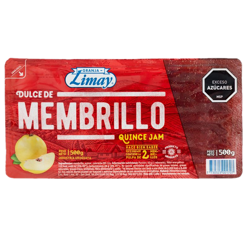 Dulce De Membrillo Limay 500 G