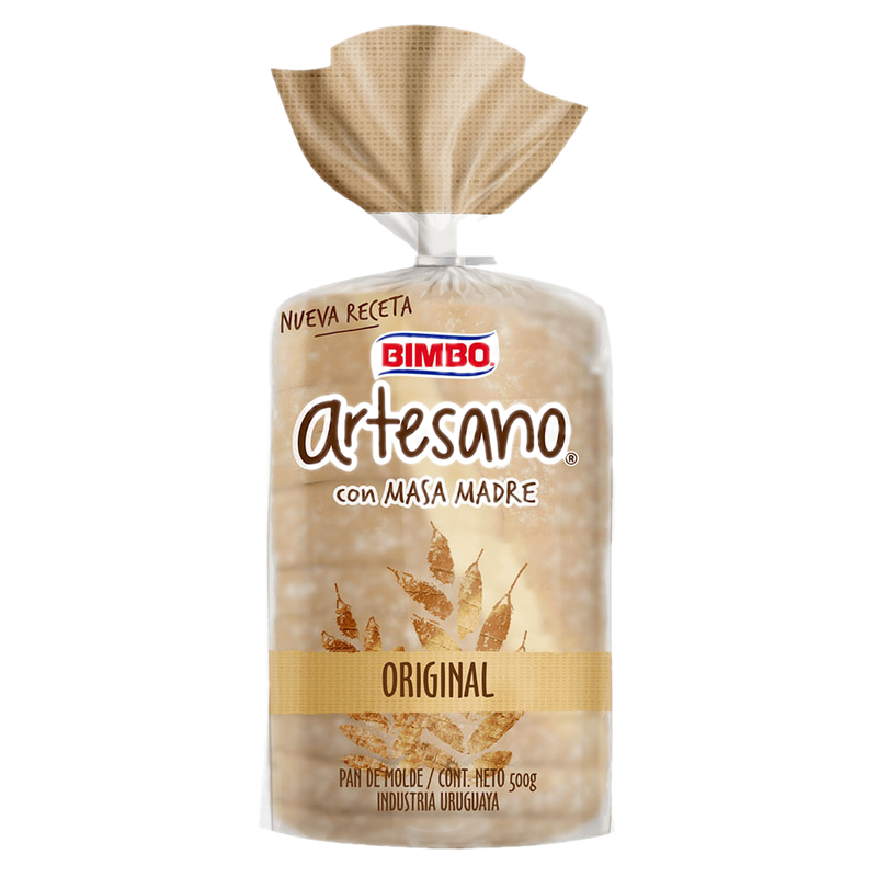 Pan Blanco Bimbo Artesano 500 G