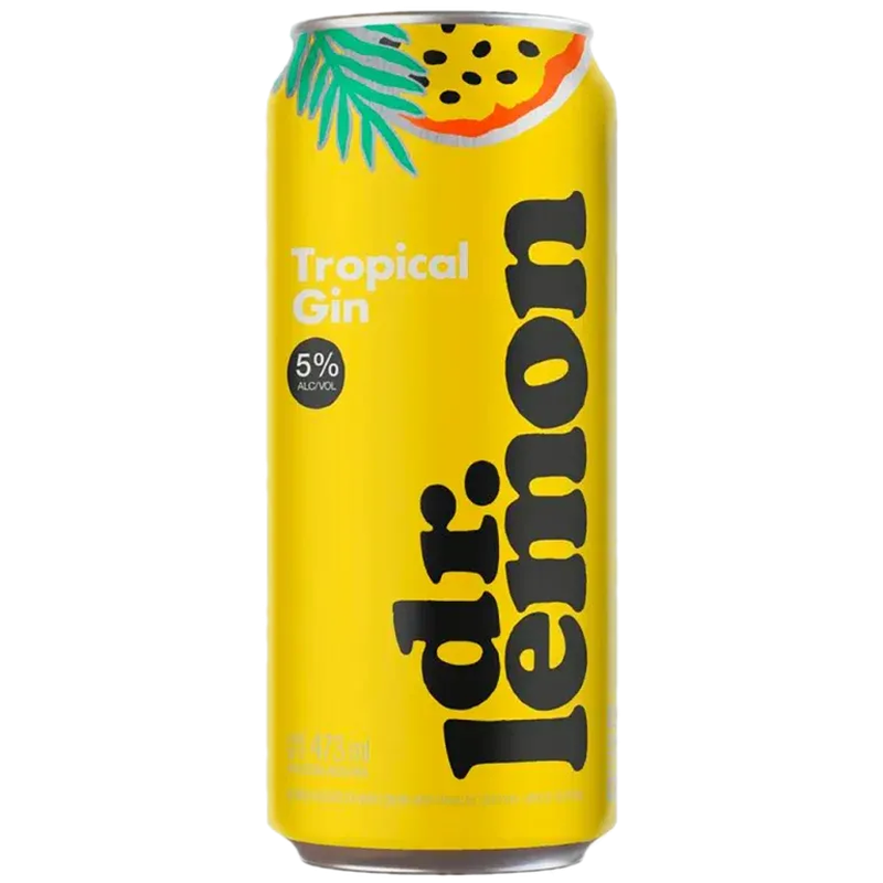 Vodka Dr. Lemon Tropical Gin 473 Ml