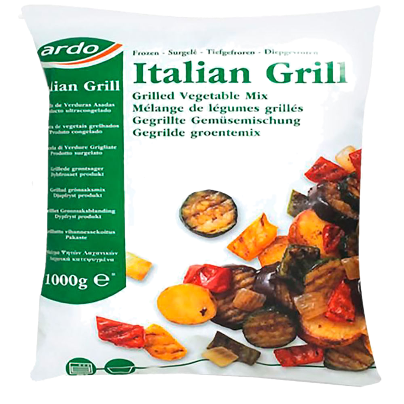 Vegetales Grillados Ardo 1 Kg