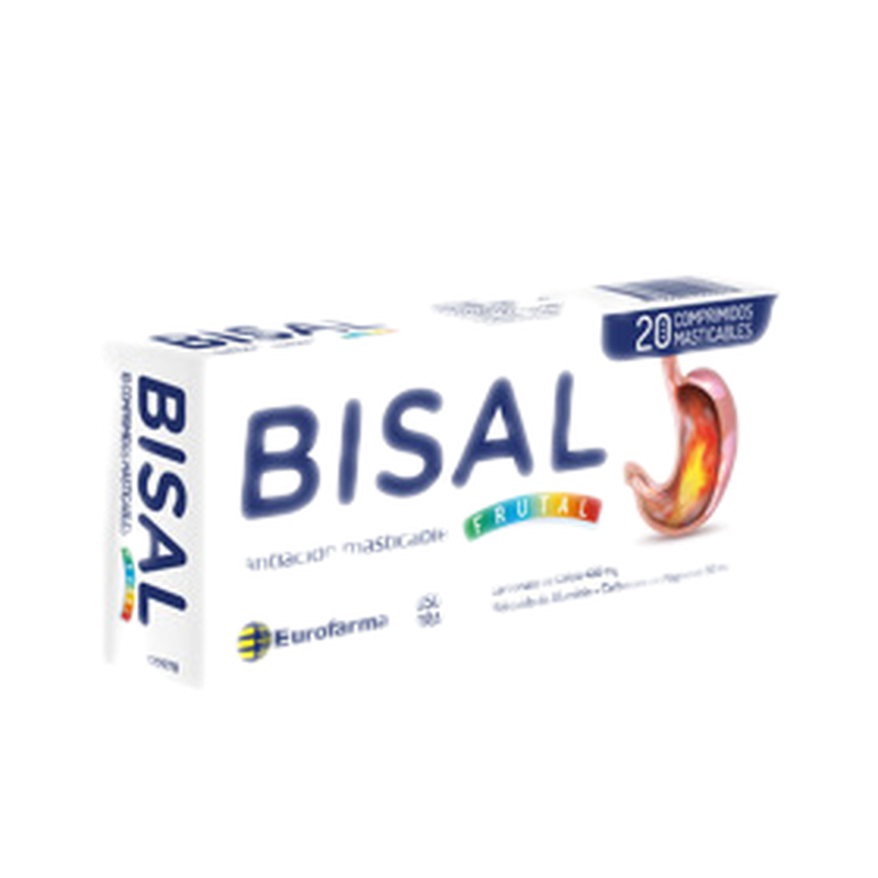 Bisal Frutal 450 Mg [20 Comp.]