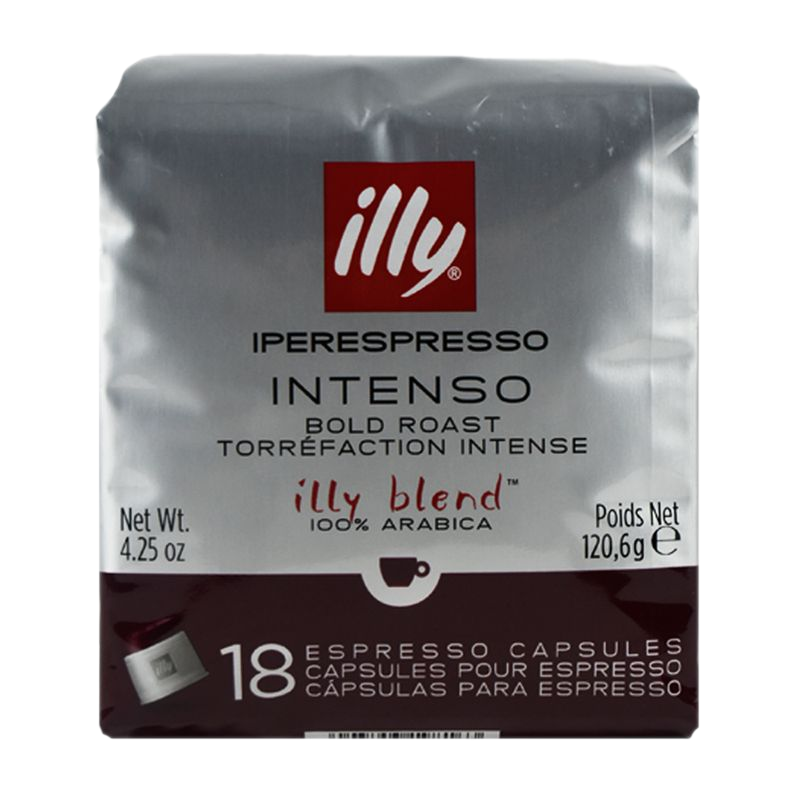 Café Illy En Cápsulas Hiperespresso Intenso 18 Unidades