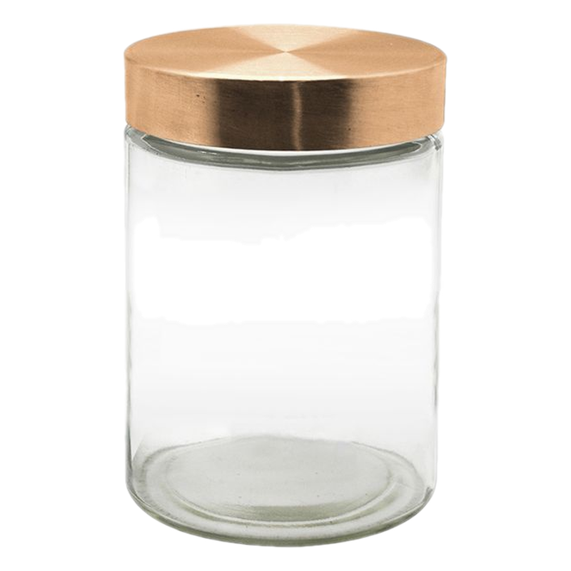 Frasco De Vidrio Con Tapa Rosca 850 Ml