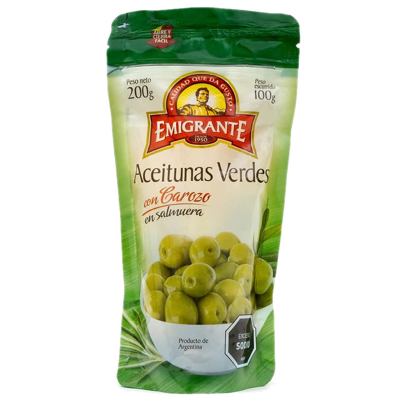Aceitunas Con Carozo Emigrante 100 G