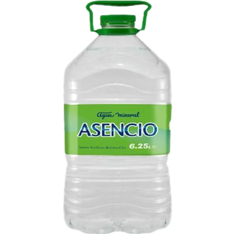 Agua Asencio S/gas 6.25 L