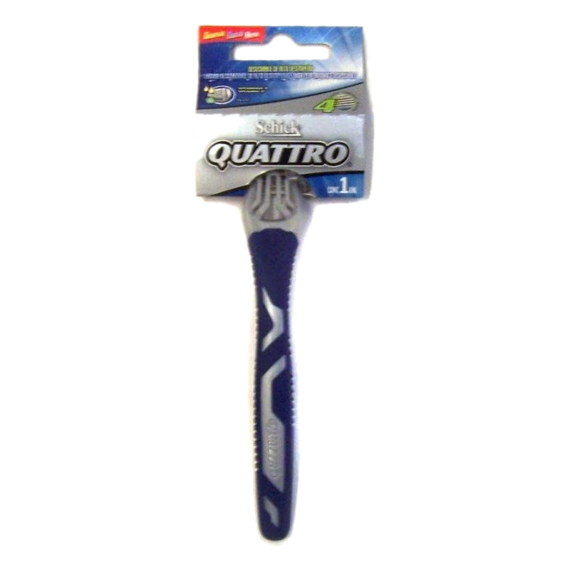 Maquina De Afeitar Schick Quattro Descartable 1 Unidades
