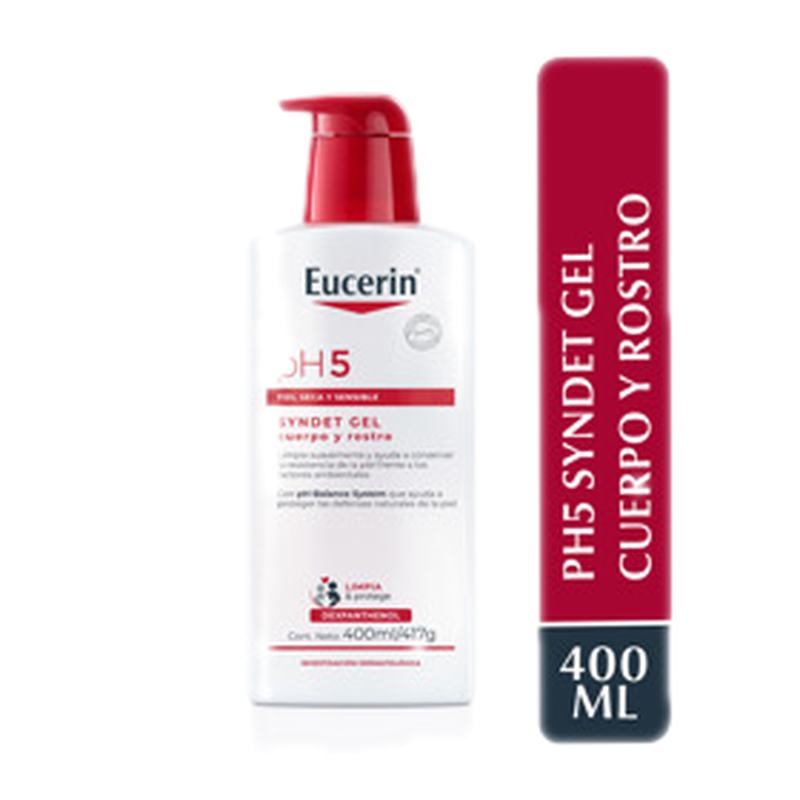 Eucerin Ph5 Syndet Jabon Gel Bomba Dosif. [400 Ml]