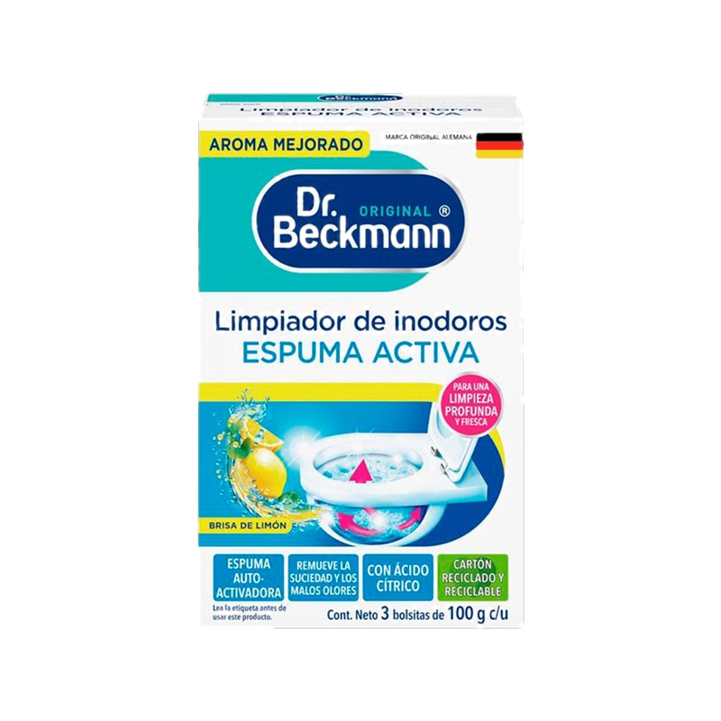 Limpiador De Inodoros Dr. Beckmann 3 Unidades