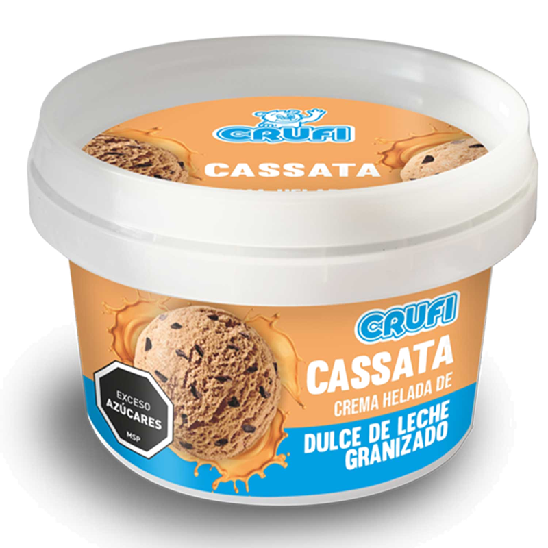 Helado Crufi Cassata Ddl Granizado 125 G