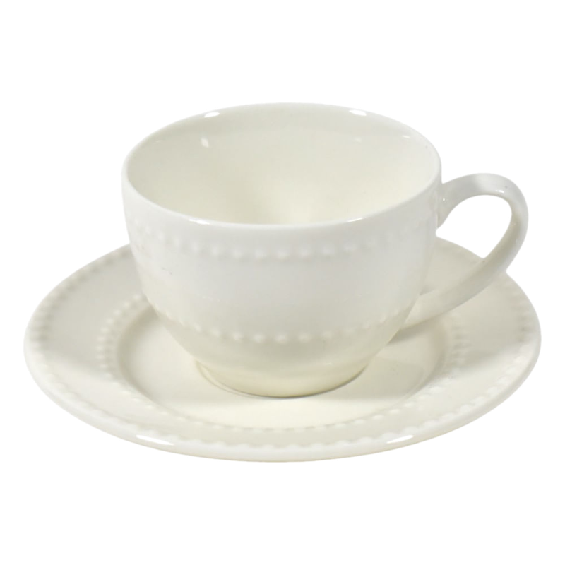 Taza De Cerámica Clásica Blanca Tienda Casa