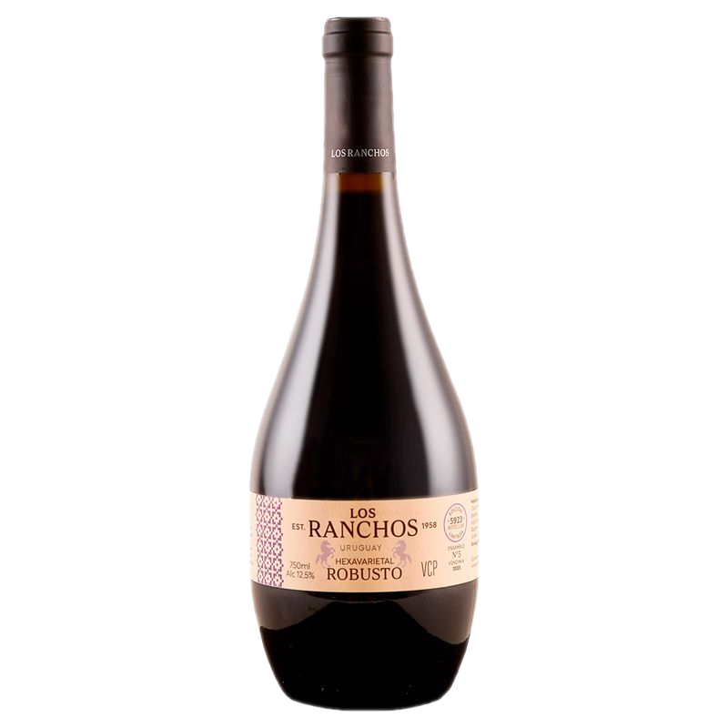 Vino Tinto Blend Robusto Los Ranchos 750 Ml