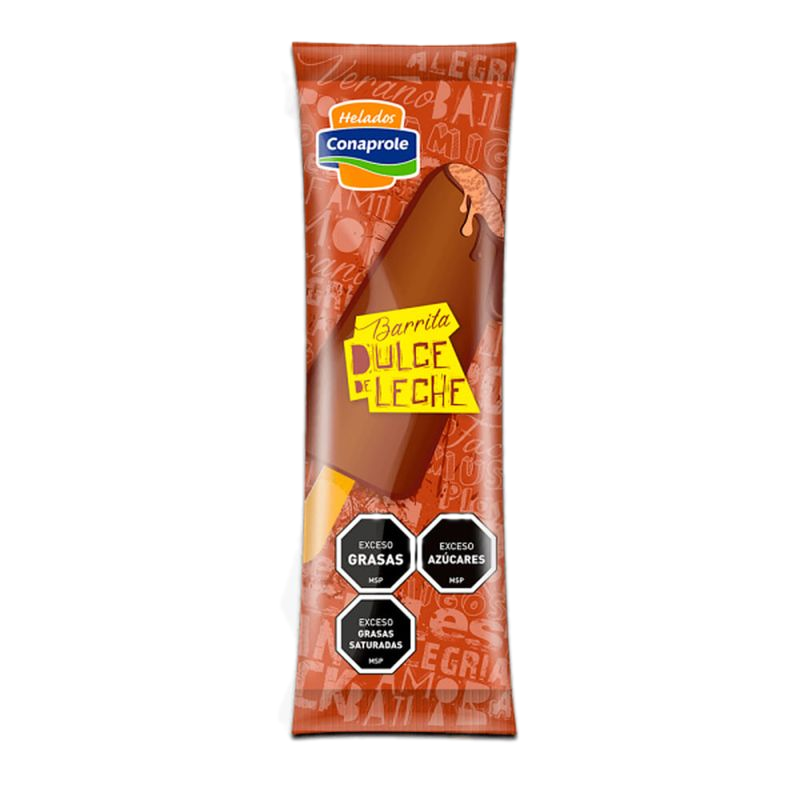Helado Barrita Dulce De Leche Conaprole 60 Ml