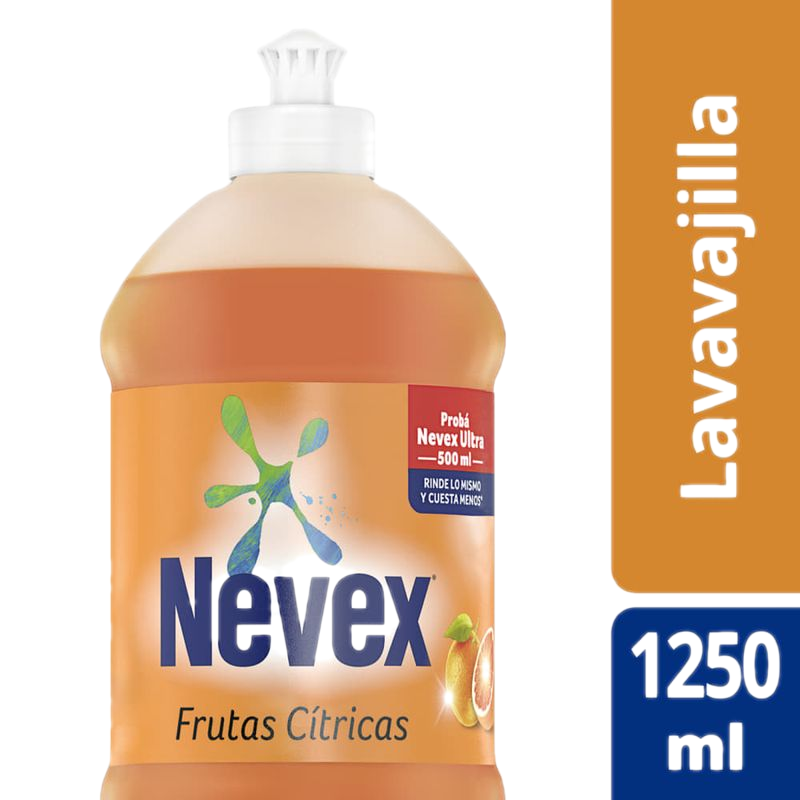 Detergente Cristalino Nevex Clásico 1.25 L