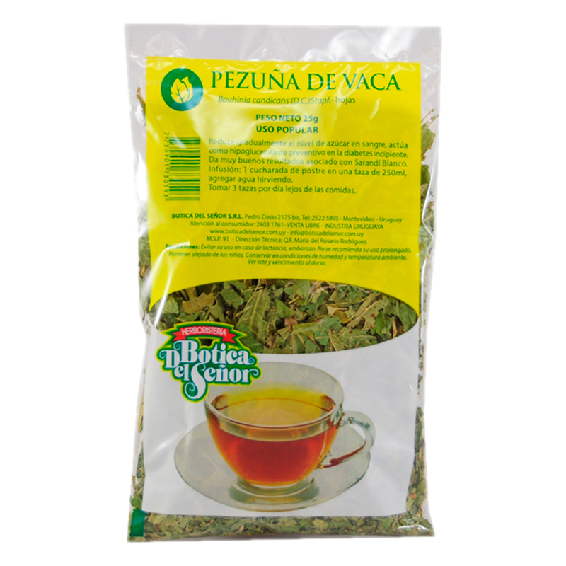 Te Botica Del Señor Pezuña De Vaca 25 G