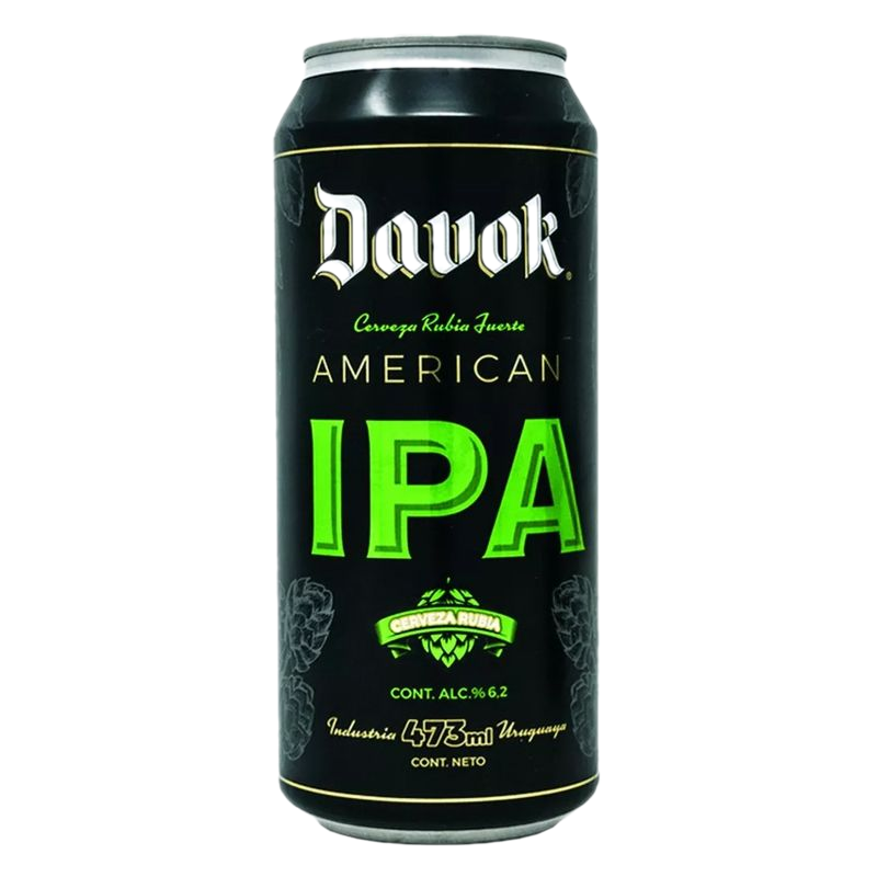 Cerveza Davok Ipa 473 Ml