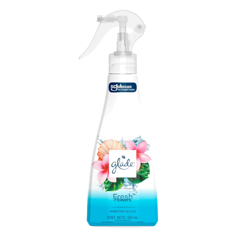Aromatizante De Telas Glade Fresh Flowers 400 Ml