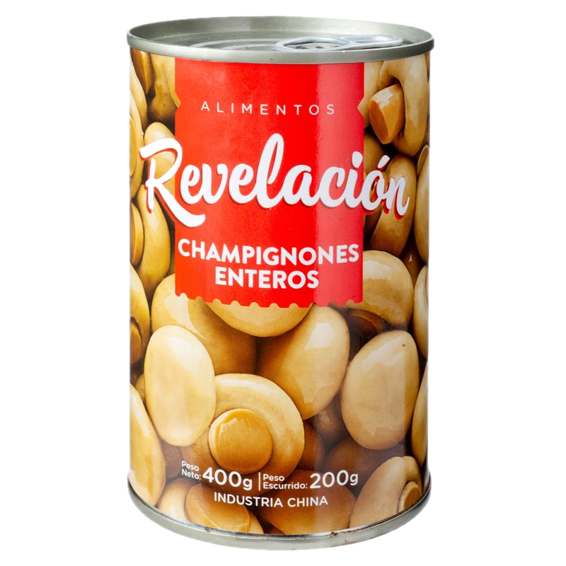 Champiñón Entero Revelación 400 G