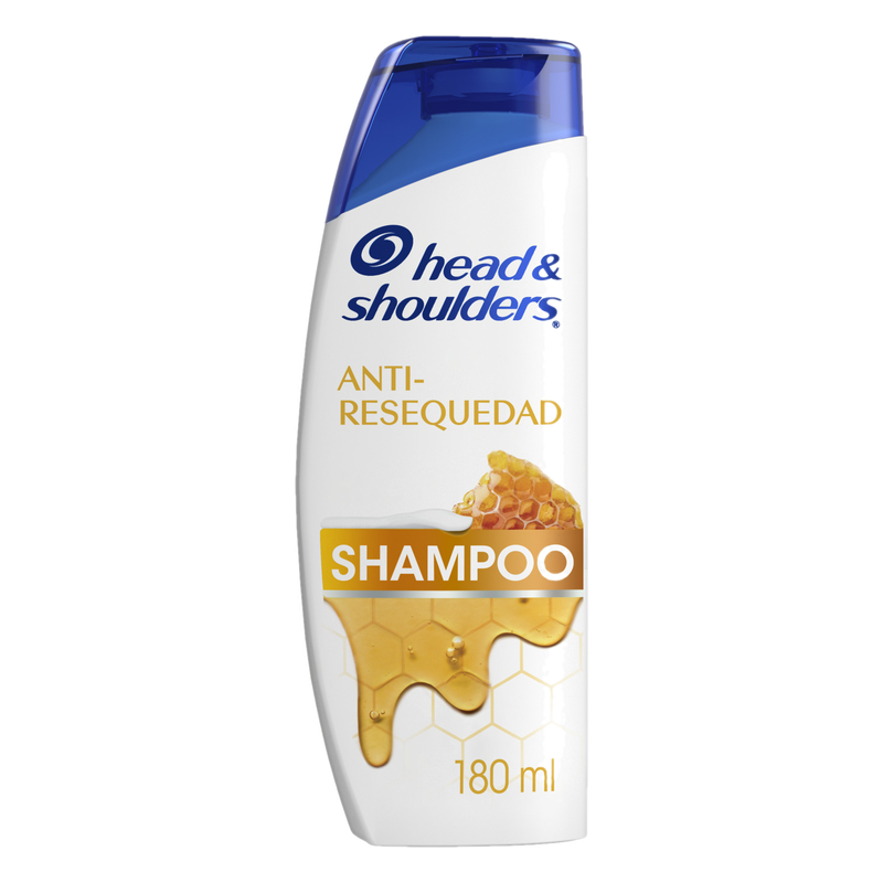 Shampoo Head & Shoulders Antiresequedad Miel 180 Ml