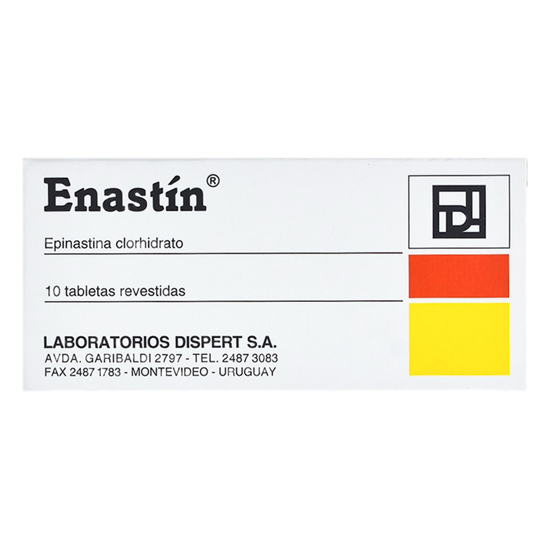 Enastín 20 Mg X 10 Tabletas