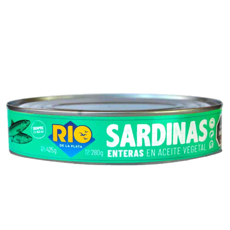 Sardinas Oval Rio De La Plata 425 G