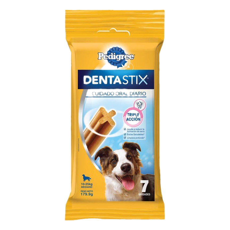 Alimento Para Perros Dentastix Cuidado Oral Razas Medianas Pedigree 180 G