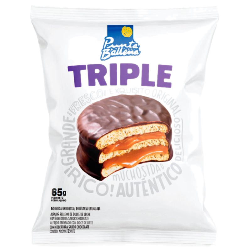 Alfajor Triple Punta Ballena 60 G