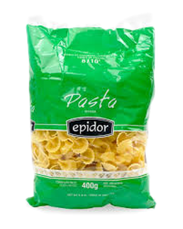 Fideos Epidor Corbata Nat.400 G.