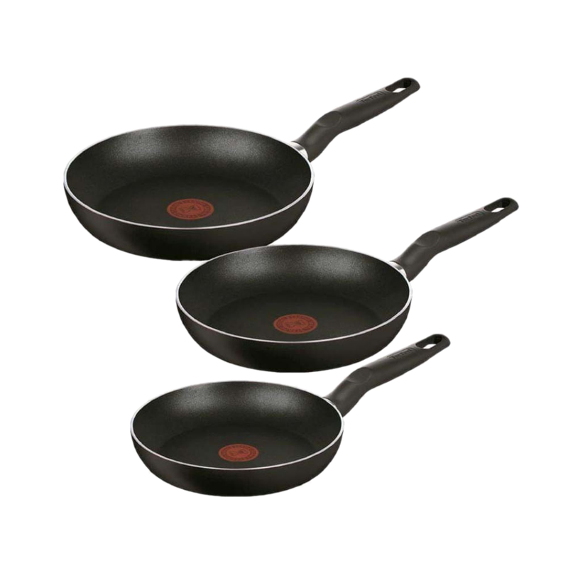 Juego De Sartenes Vital Black 20/24/26 Cm