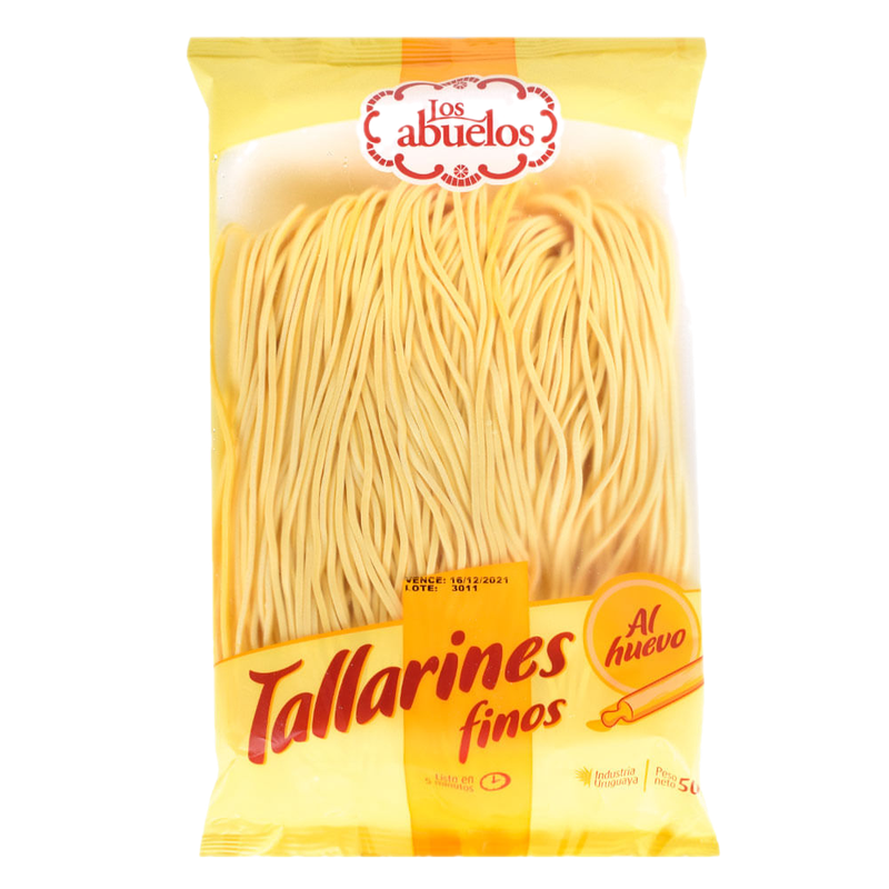 Pasta Fresca Tallarines Al Huevos Los Abuelos 500 G