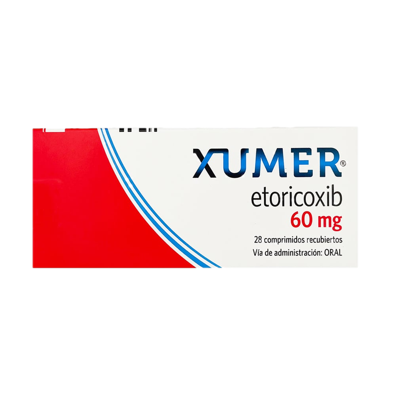 Xumer 60 Mg 28 Comprimidos Recubiertos