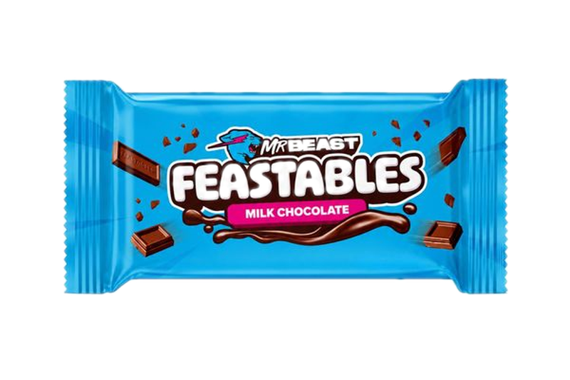 Barra De Chocolate Feastable Mr. Beast Con Leche 60 G