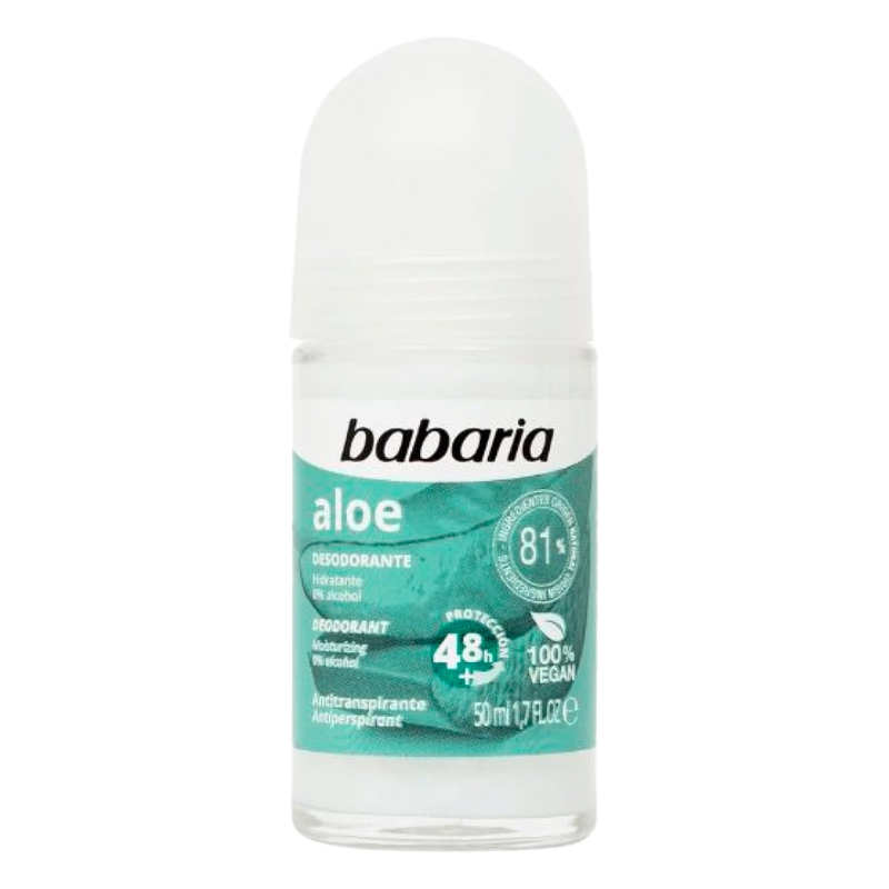 Desodorante Babaria En Roll On Aloe 50 Ml