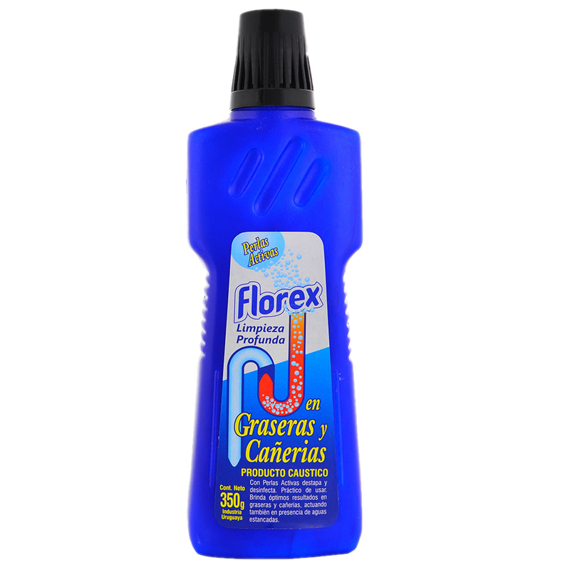Limpia Grasera Y Cañerías Perlas Florex 350 G