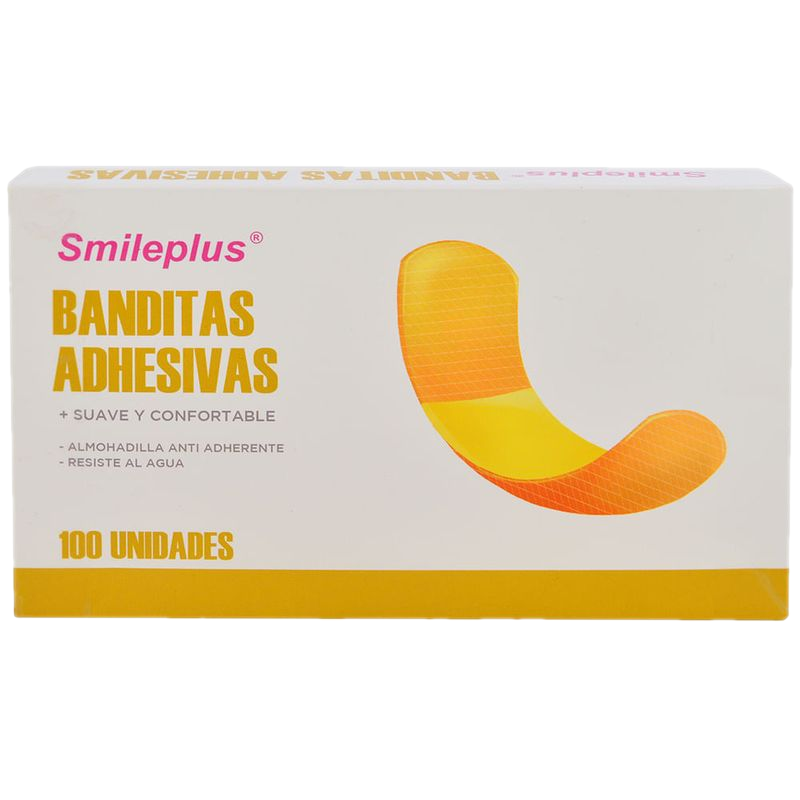 Banditas Adhesivas Smileplus 100 Unidades