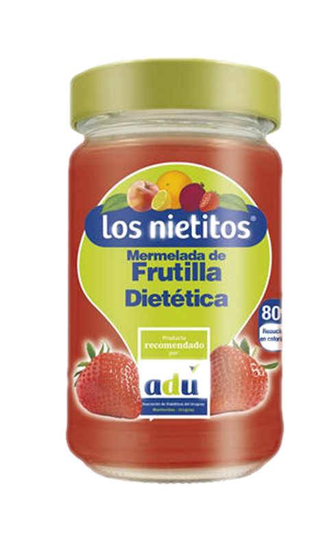 Mermelada Los Nietitos 0% Azucar Frutilla 340 G.