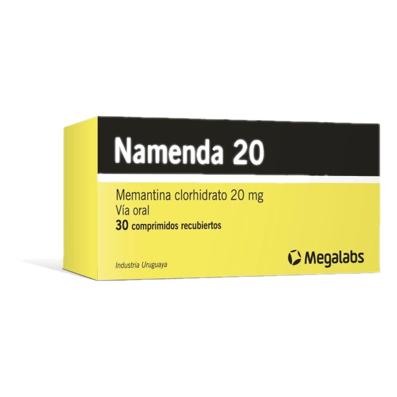 Namenda 20 Mg X 30 Comprimidos