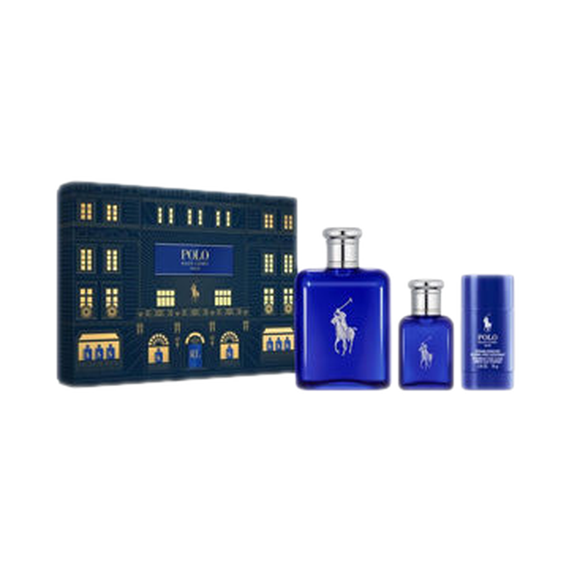 Ralph Lauren Polo Blue Edt 125 Ml + Edt 40 Ml + Desodorante ***