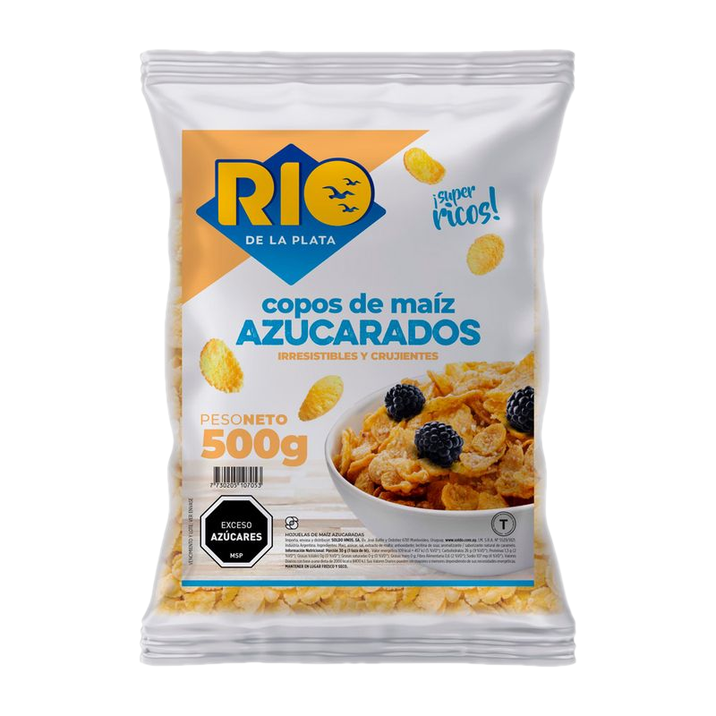 Copos De Maíz Azucarados Río De La Plata 500 G