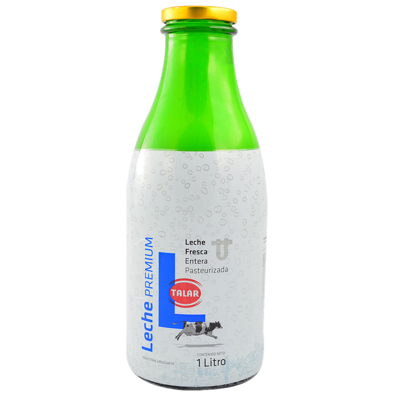 Leche Premium Fresca Entera Pasteurizada Talar Botella 1 L