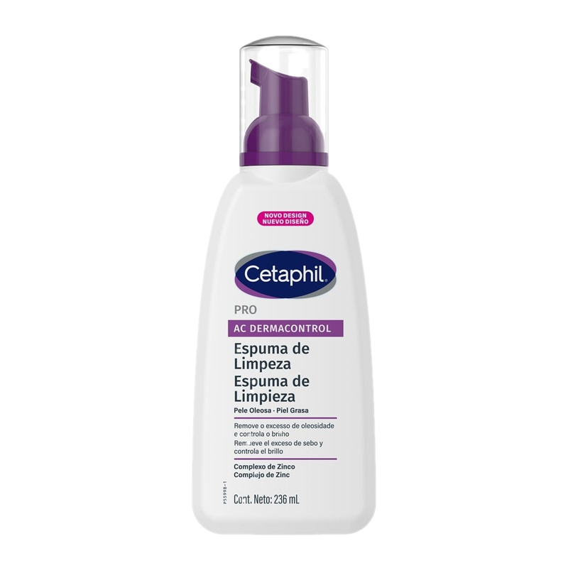 Espuma De Limpieza Cetaphil Pro Ac Dermacontrol 236 Ml