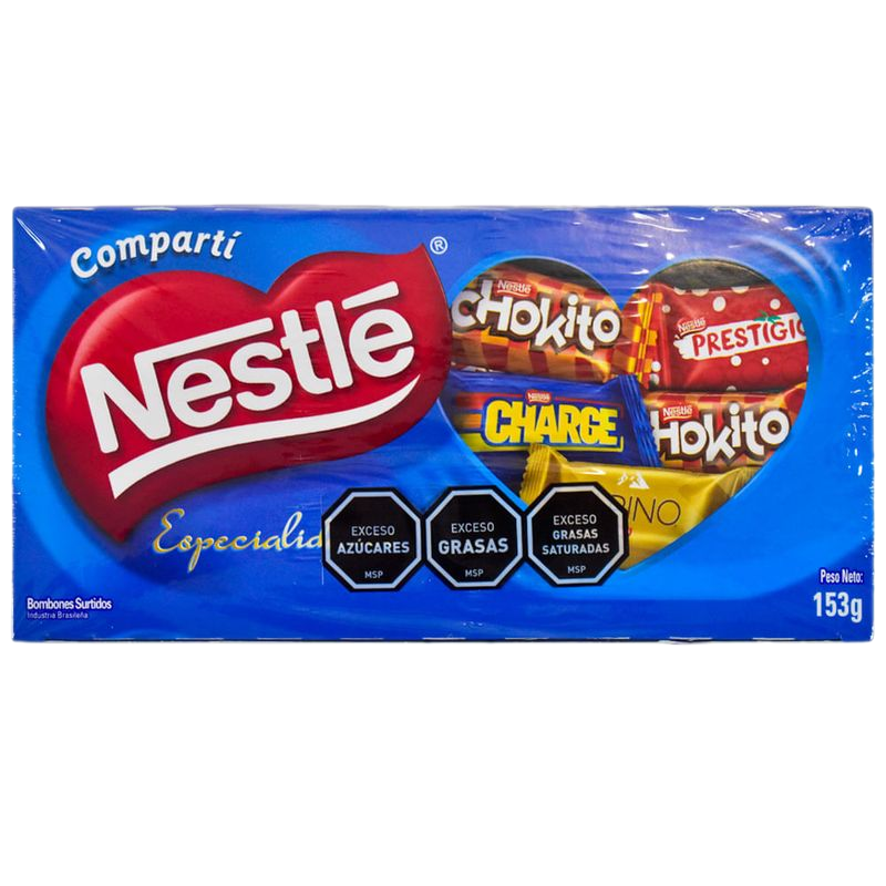 Bombonera Nestlé Especialidades 153 G