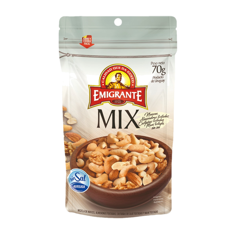 Mix Frutos Secos Emigrante 70 G