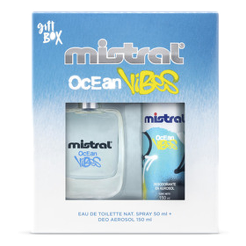 Mistral Edt Ocean Vibes+deo Aero Pack [50+150 Ml]