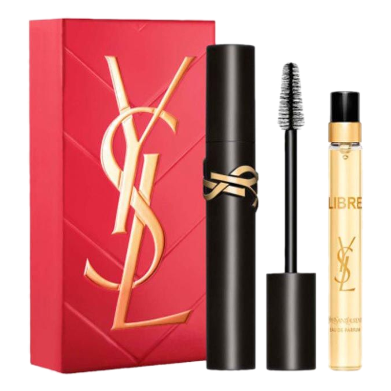 Cofre Yves Saint Laurent Máscara De Pestañas Lash Clash + Mini Talla Libre Edp Femme 10 Ml