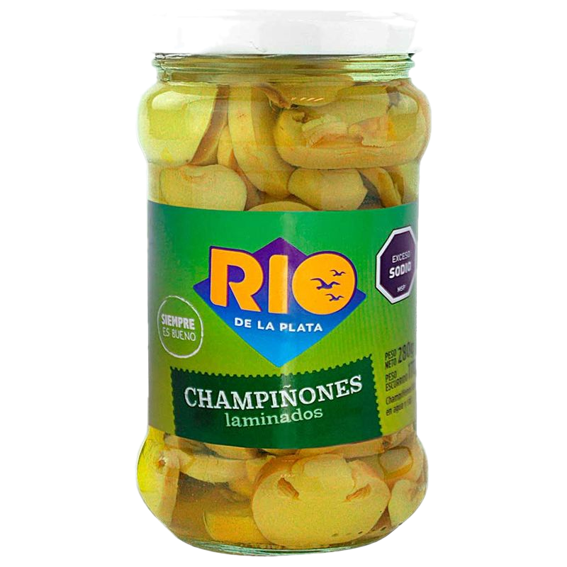 Champiñones Laminados Rio De La Plata 280 G