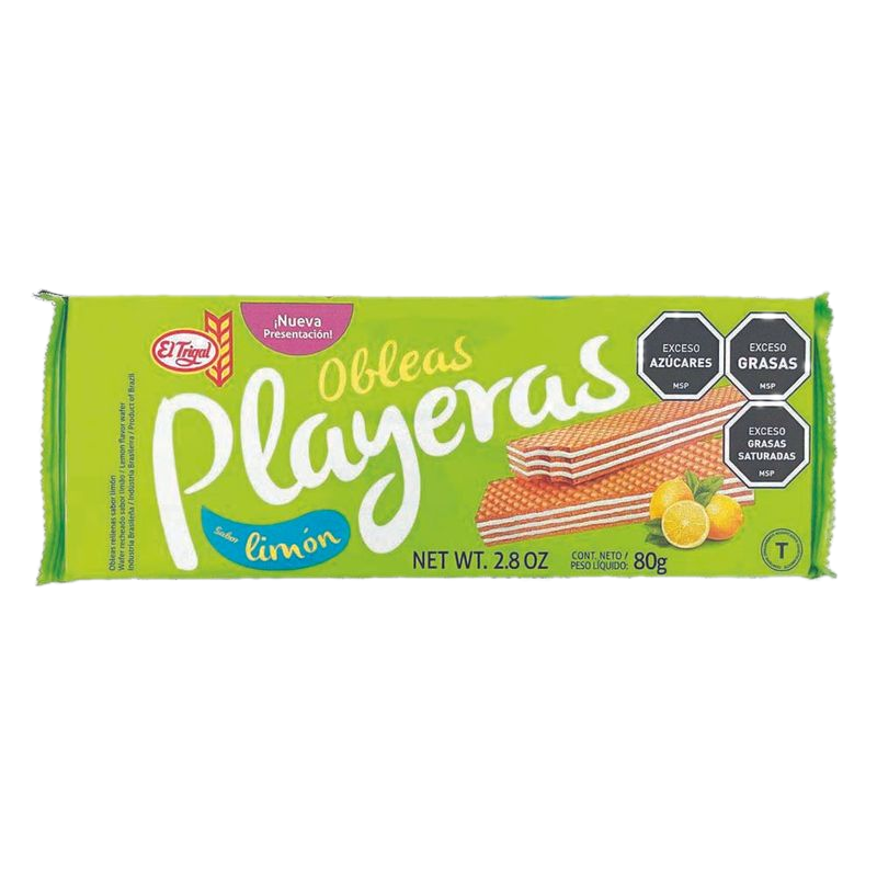 Obleas Playeras Limón 80 G