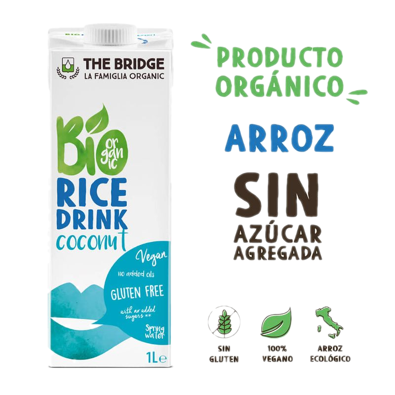 Bebida The Bridge De Arroz Y Coco 1 L