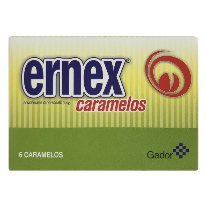 Ernex X 6 Caramelos