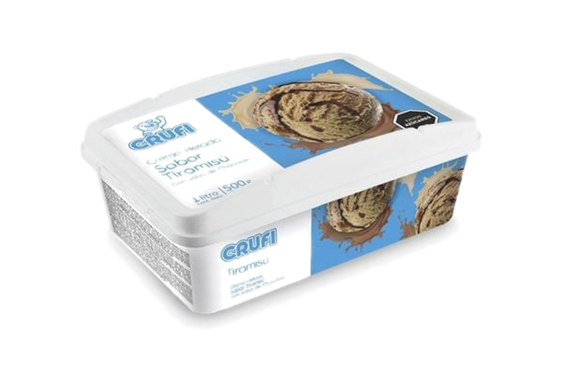 Helado Crufi Tiramisú 1 L