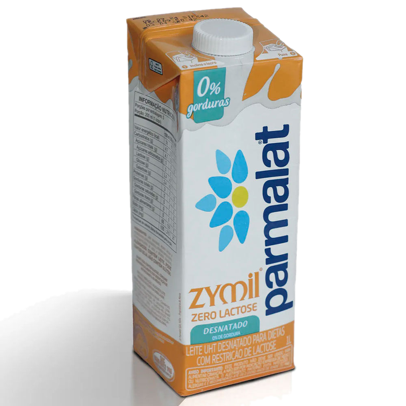 Leche Parmalat Uht Zymil 100% Deslactosada Descremada 1 L